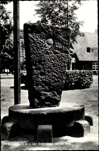Ak Nuenen Nordbrabant, van Gogh steen aan de Berg