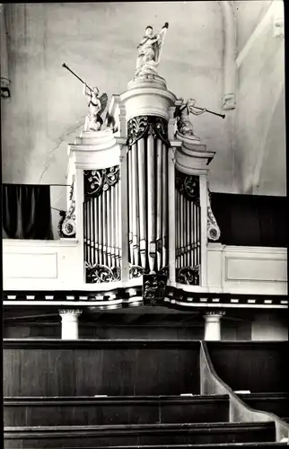 Ak Helvoirt Vught Nordbrabant, Ned. Herv. Kerk, Orgel