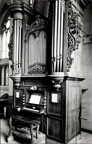 Ak Helvoirt Vught Nordbrabant, R. K. Kerk, Orgel