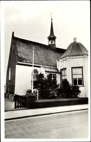 Ak Besoijen Waalwijk Nordbrabant Niederlande, Herv. Gemeente Centrum