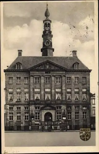 Ak 's Hertogenbosch Nordbrabant Niederlande, Stadhuis, Markt