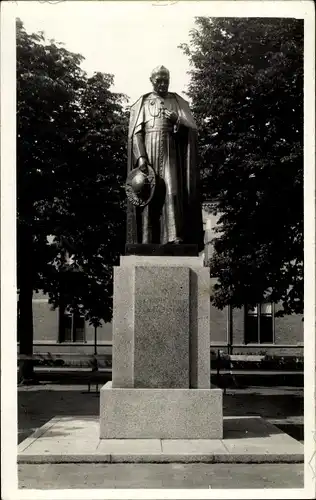 Ak 's Hertogenbosch Nordbrabant Niederlande, Statue Kardinaal van Rossum