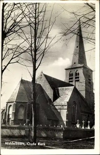 Ak Middelbeers Nordbrabant Niederlande, Oude Kerk