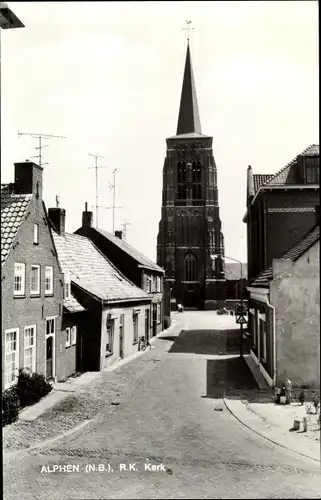 Ak Alphen Nordbrabant Niederlande, R. K. Kerk