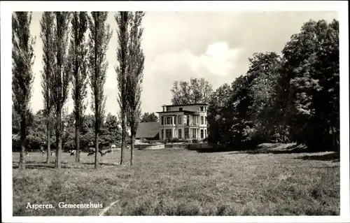 Ak Asperen Südholland, Gemeentehuis