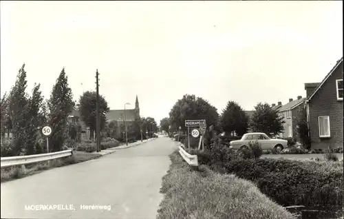 Ak Moercapelle Moerkapelle Südholland, Herenweg