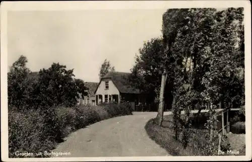 Ak Bodegraven Südholland, Straßenpartie