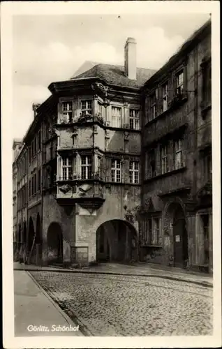 Ak Görlitz in der Lausitz, Schönhof