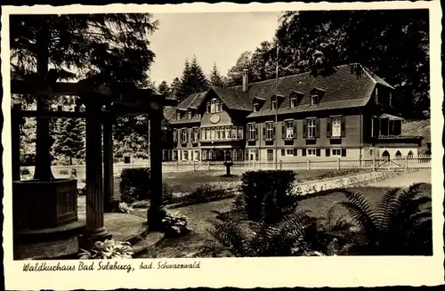 Ak Sulzburg im Breisgau Hochschwarzwald, Waldkurhaus