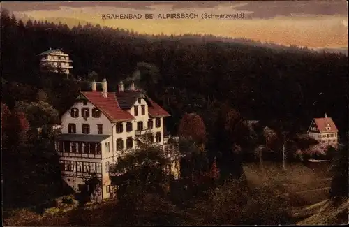 Ak Alpirsbach im Schwarzwald, Krähenbad