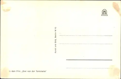 Ak Schauspieler Walter Müller, Portrait, Autogramm