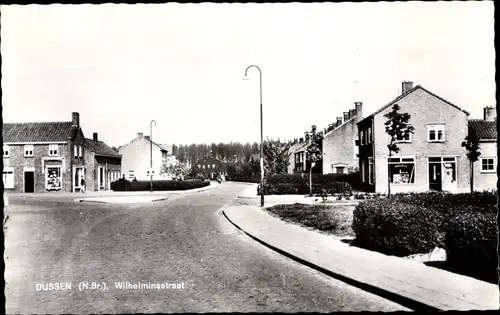 Ak Dussen Nordbrabant, Wilhelminastraat