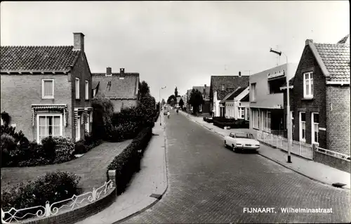 Ak Fijnaart Moerdijk Nordbrabant Niederlande, Wilhelminastraat