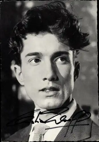 Ak Schauspieler Christian Wolff, Portrait, Autogramm