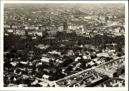 Sammelbild Zeppelin Weltfahrten II. Buch Serie Österreich Fahrten 1929 Bild 95, Wien, Prater