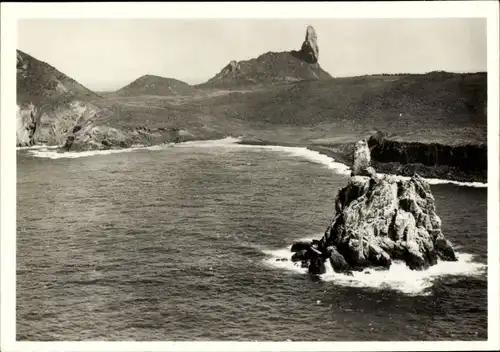 Sammelbild Zeppelin Weltfahrten II. Buch Serie Südamerika Fahrten 1931 Bild 123, Fernando de Noronha