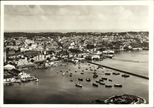 Sammelbild Zeppelin Weltfahrten II. Buch Serie Südamerika Fahrten 1931 Bild 124, Bahia