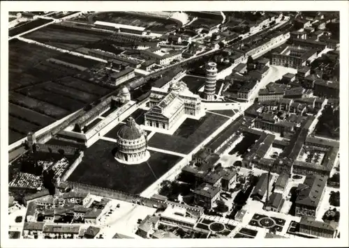 Sammelbild Zeppelin Weltfahrten II. Buch Serie Romfahrt 1933 Bild 133, Pisa