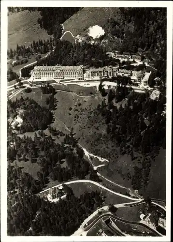 Sammelbild Zeppelin Weltfahrten II. Buch Serie Österreich Fahrten 1929 Bild 93, Semmeringhotel