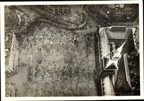 Sammelbild Zeppelin Weltfahrten II. Buch Serie Deutschland Fahrt 1933 Bild 142, Hamburg