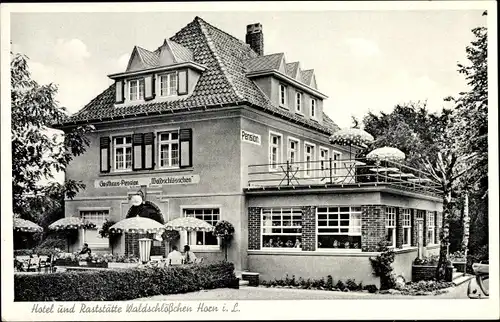 Ak Horn Bad Meinberg Nordrhein Westfalen, Hotel Waldschlößchen