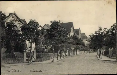 Ak Bad Salzuflen im Kreis Lippe, Bismarckstraße