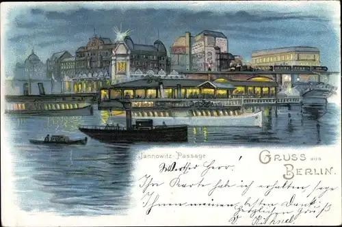 Künstler Litho Berlin Mitte, Jannowitz Passage