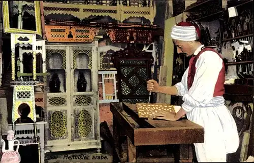 Ak Menuisier arabe, Tischler, Araber, Maghreb