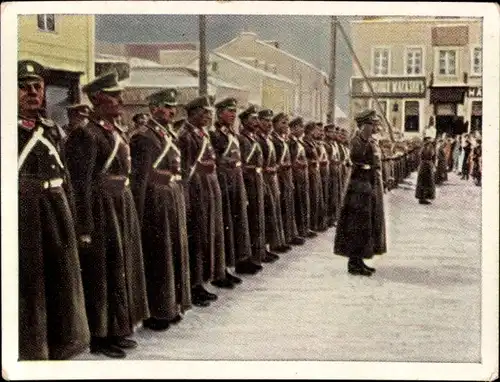 Sammelbild Der Weltkrieg 1914/18, Politik und Persönlichkeiten Nr. 231, polnische Legion