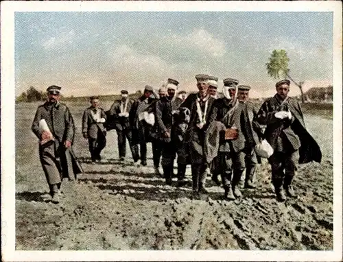 Sammelbild Der Weltkrieg 1914, Russland, Serbien, Türkei Nr. 32, Deutsche Leichtverwundete