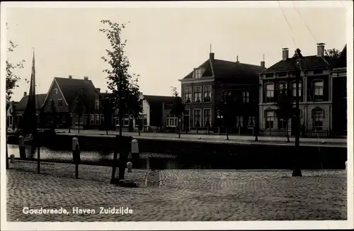 Ak Goedereede Südholland, Haven Zuidzijde