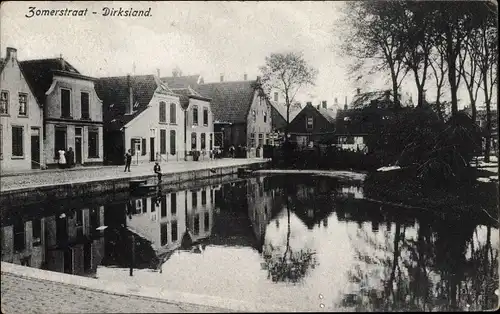 Ak Dirksland Südholland, Zomerstraat