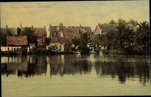 Ak Groot Ammers Südholland, 't Sluisje