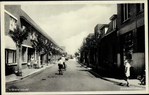 Ak 's Gravenzande Westland Südholland Niederlande, Kasteelenstraat