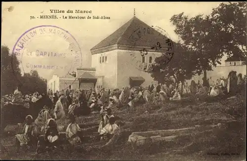 Ak Meknès Marokko, Le Marabout de Sidi Aisea