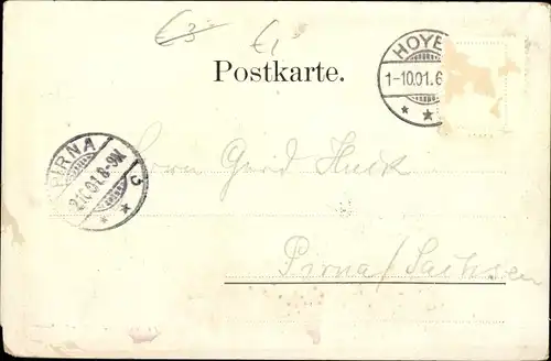 Ak Mann in Uniform, Portrait, Seemann ?