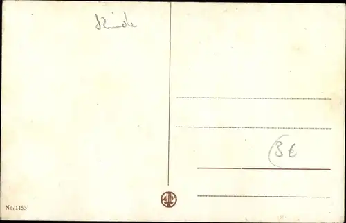 Künstler Ak Spark, Chicky, Das hätt' ich nie geglaubt, Liebespaar