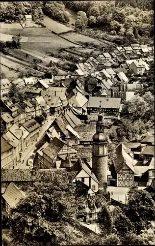 Ak Stolberg im Harz, Blick über die Stadt