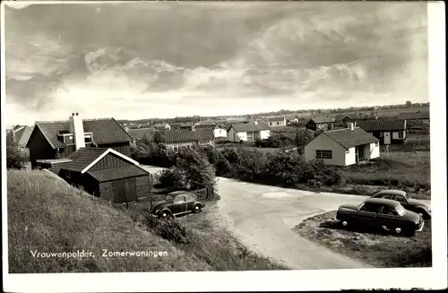 Ak Vrouwenpolder Walcheren Zeeland Niederlande, Zomerwoningen