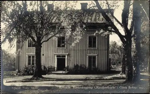 Ak Rottneros Schweden, Kontorsbyggning, Kavaljersflygeln i Gösta Berlings saga