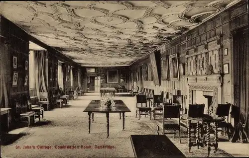 Ak Cambridge East England, St. John's College, Combination Room