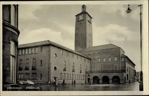 Ak Enschede Overijssel Niederlande, Stadhuis