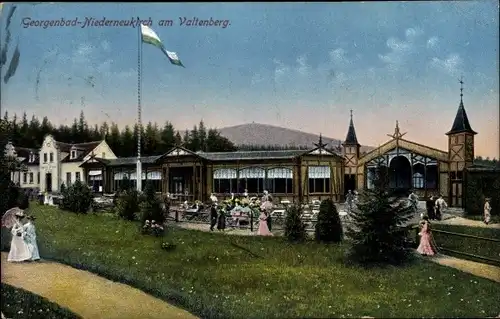 Ak Niederneukirch Neukirch in der Lausitz, Georgenbad am Valtenberg