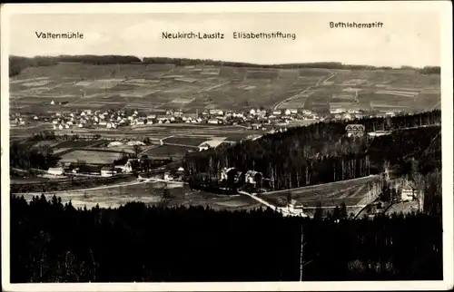 Ak Neukirch in der Lausitz, Valtenmühle, Elisabethstiftung, Bethlehemstift