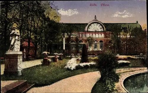 Ak Köln am Rhein, Flora, Außenansicht