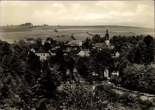 Ak Thum im Erzgebirge Sachsen, Panorama