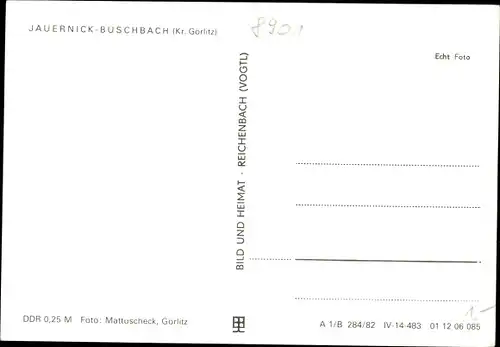 Ak Jauernick Buschbach Markersdorf Oberlausitz, Genesungsheim Kreuzbergbaude, Terrasse