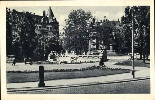 Ak Magdeburg, Kaiser Wilhelm Platz