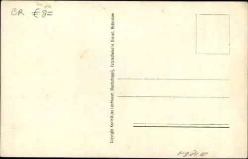 Ak Breda Nordbrabant Niederlande, Kasteel Bouvigne, Fliegeraufnahme