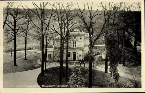 Ak Ginneken Breda Nordbrabant Niederlande, Huize Mariendal Jeugdherberg, Panorama